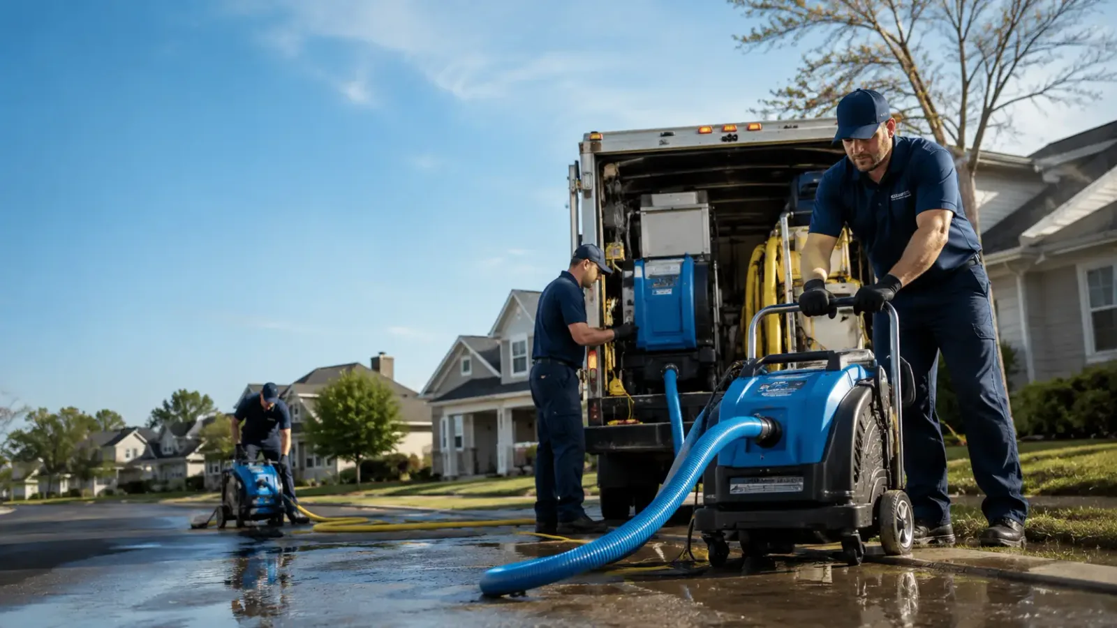 Flood Damage Cleanup in Lisbon, ND